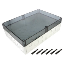 Carcasă: universală; X: 254mm; Y: 361mm; Z: 111mm; TK PC; gri; IP66