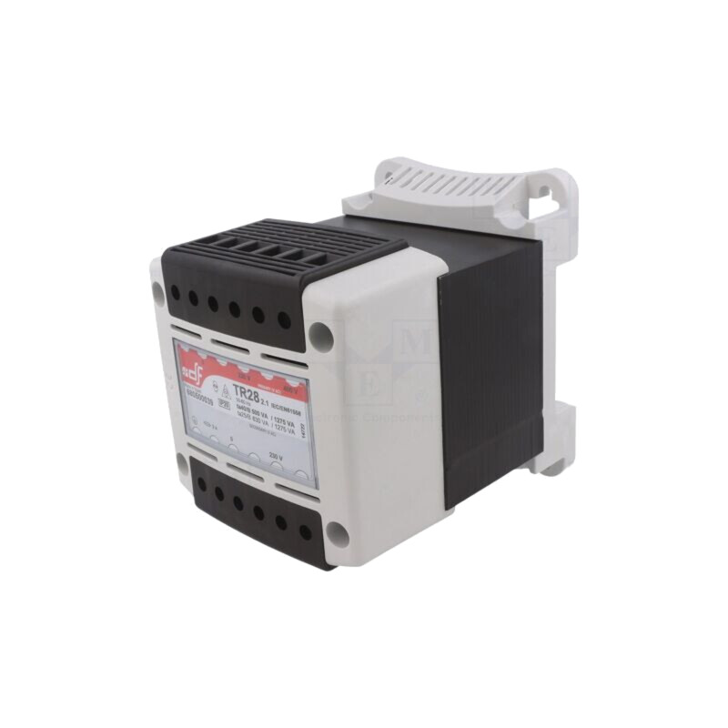 Transformator: alimentare; 500VA; 230VAC,400VAC; 230V; IP20 Transformator: alimentare; 500VA; 230VAC,400VAC; 230V; IP20