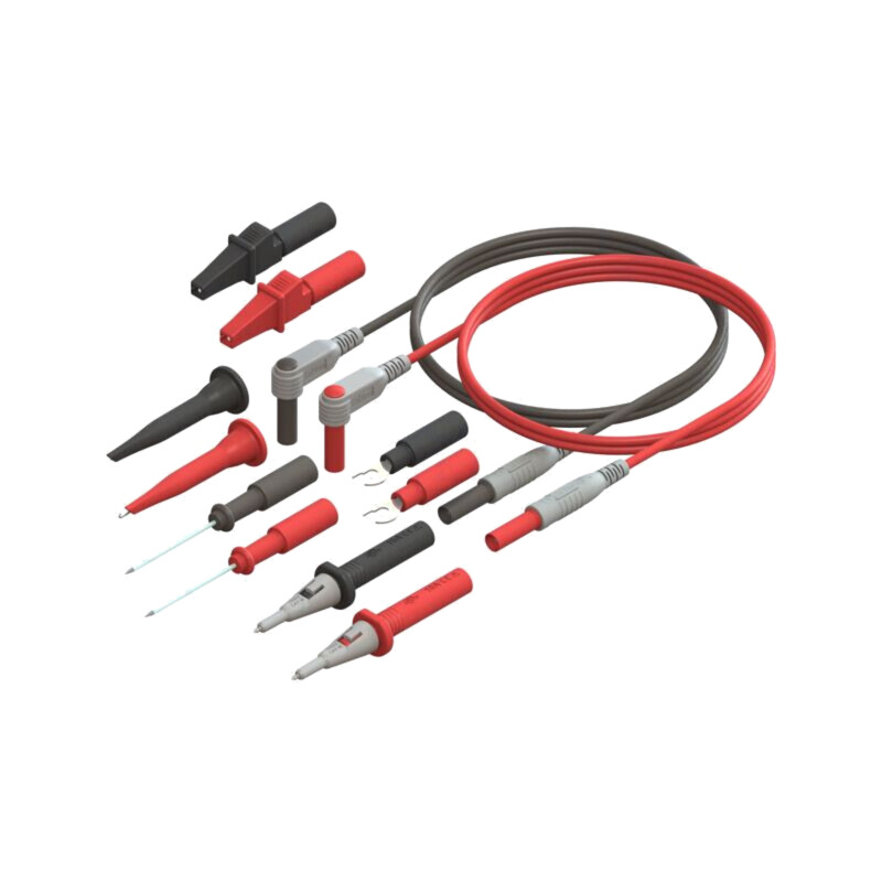 Set de cabluri şi adaptoare; 3A,5A,10A; neagră,roşie