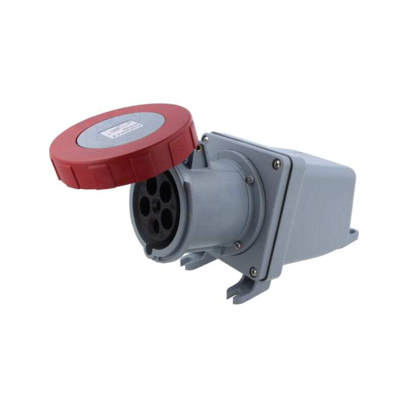Conector: alimentare AC trifazate; soclu; mamă; 60A,63A; 415VAC Conector: alimentare AC trifazate; soclu; mamă; 60A,63A; 415VAC