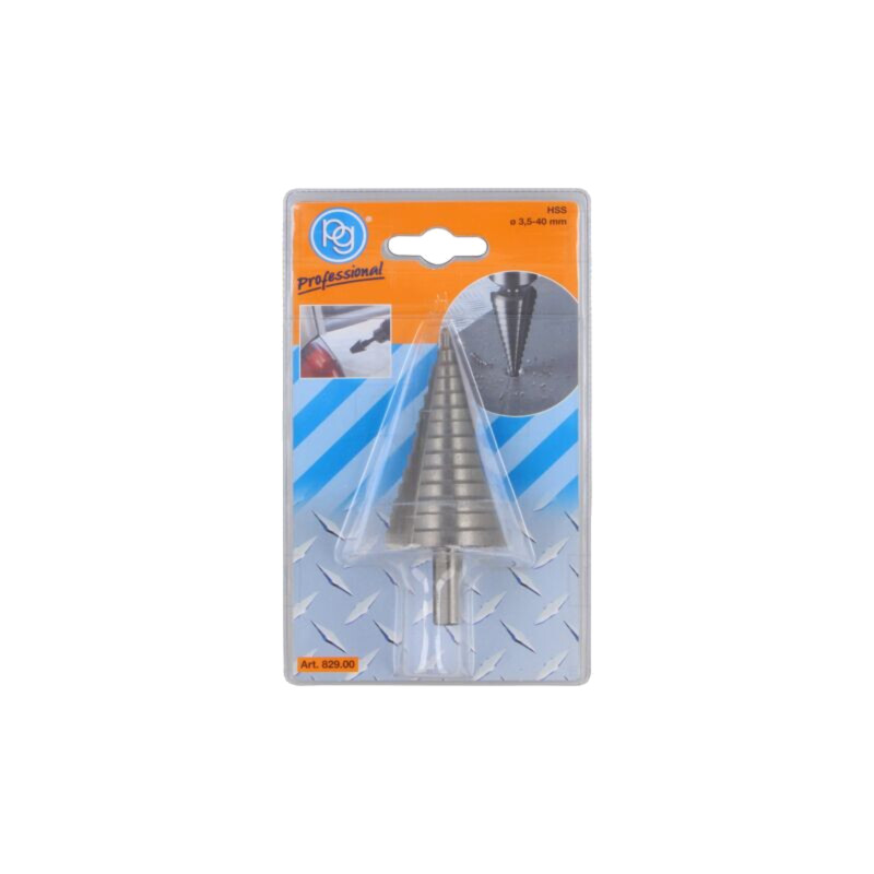 Burghiu; graduale,conic,în trepte; Ø: 3,5÷40mm