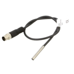 Senzor: inductiv; OUT: PNP / NO; 0÷1,5mm; 10÷30VDC; Ø4; IP67; 5kHz