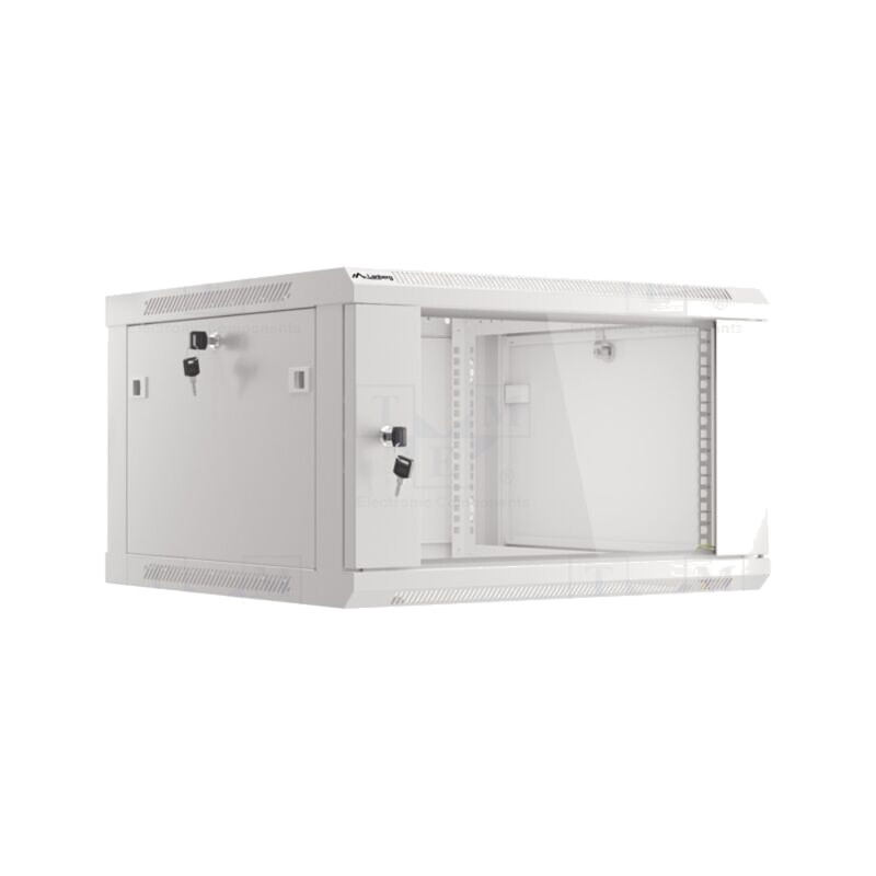 Carcasă: tablou rack; Standard: 19"; 6U; gri; Z: 600mm; X: 600mm