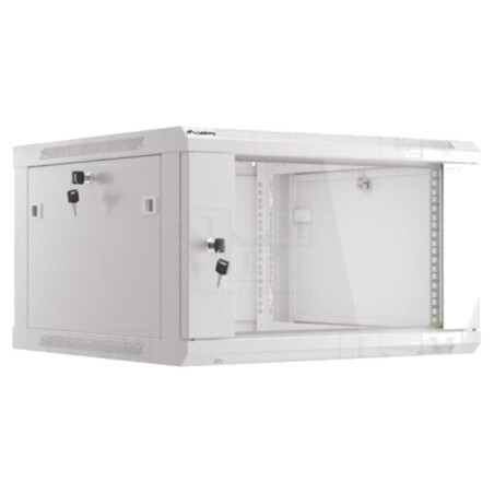 Carcasă: tablou rack; Standard: 19"; 6U; gri; Z: 600mm; X: 600mm