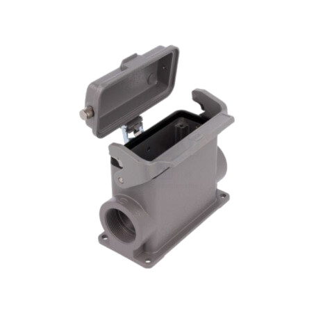 Enclosure for connectors: HDC; size 16B; Han® B; IP65; with latch