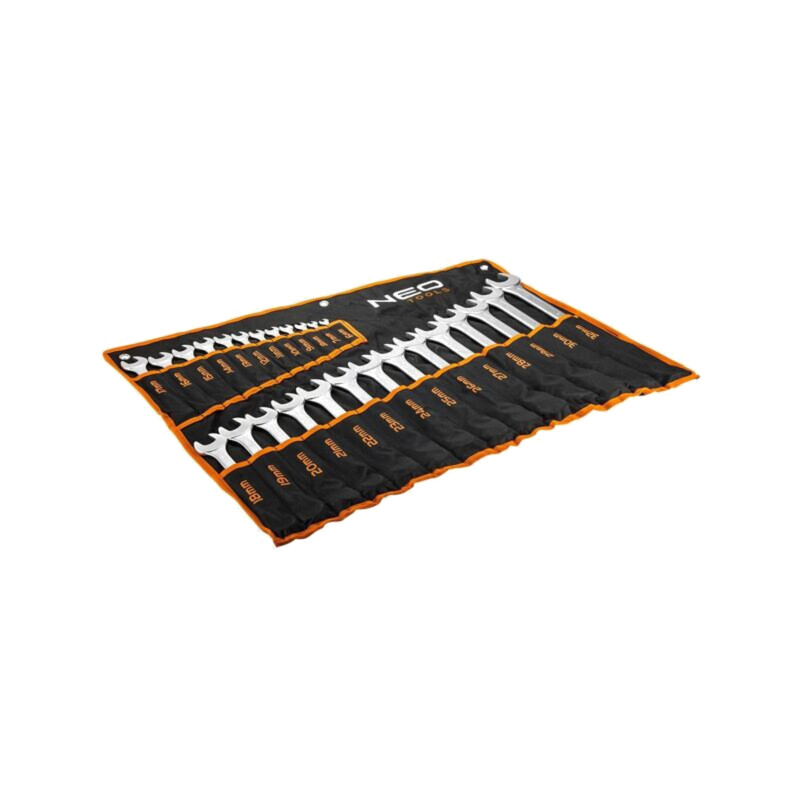 Set chei; combinată; oţel crom-vanadium; 26buc. Set chei; combinată; oţel crom-vanadium; 26buc.