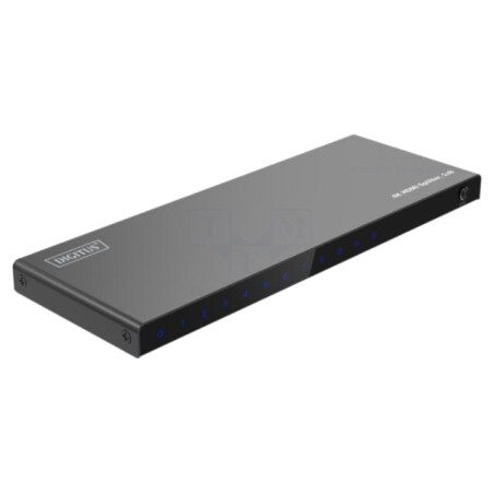 Splitter; HDCP 2.2,HDMI 2.0; neagră; Intr: DC soclu,HDMI soclu