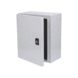 Carcasă: montare pe perete; X: 250mm; Y: 300mm; Z: 150mm; oţel; gri