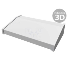 Carcasă: desktop; 1456; X: 356mm; Y: 211mm; Z: 76mm; aluminiu