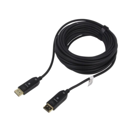 Cablu; DisplayPort mufă,din ambele părţi; 50m; negru
