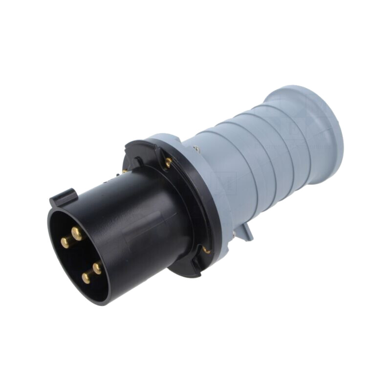 Conector: alimentare AC trifazate; IP&S; 63A; mufă; tată; PIN: 4 Conector: alimentare AC trifazate; IP&S; 63A; mufă; tată; PIN: 4