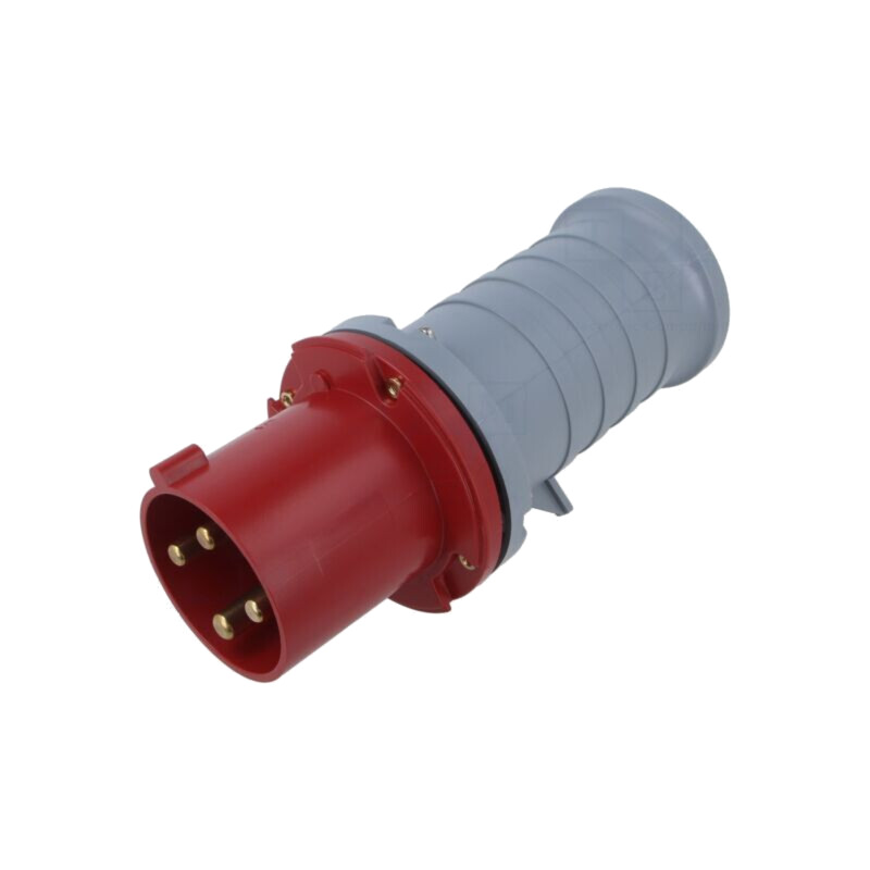 Conector: alimentare AC trifazate; IP&S; 63A; 460V; mufă; tată Conector: alimentare AC trifazate; IP&S; 63A; 460V; mufă; tată