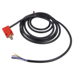 Limitator cursă; rolă metalică transversală Ø10mm; NO + NC; 10A
