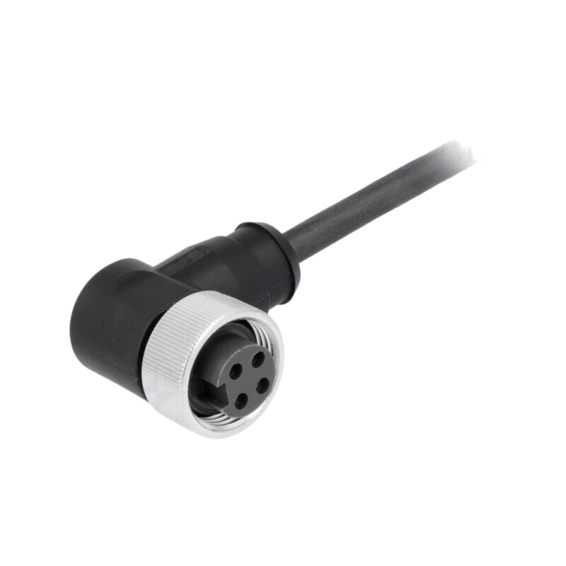 Conector: 7/8"; mufă; 10m; mamă; PIN: 4; în unghi 90°; cu cablu
