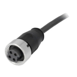 Conector: 7/8"; mufă; 10m; mamă; PIN: 4; drept; cu cablu