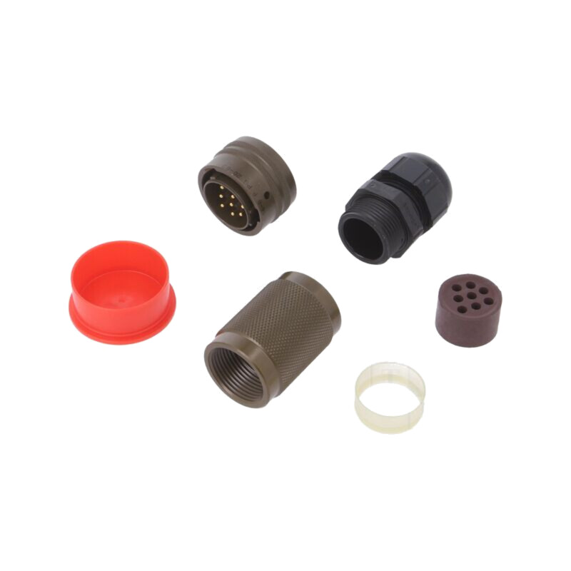 Conector: circular; mufă; pe cablu; PIN: 8; tată; cu intrare cablu Conector: circular; mufă; pe cablu; PIN: 8; tată; cu intrare cablu