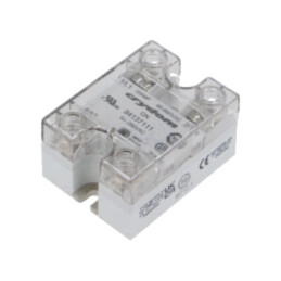 Releu: semiconductor; Ucom: 90÷280VAC; 25A; 48÷660VAC; 1-fazat