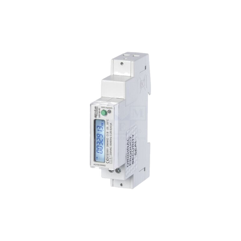 Contor; digital,pentru montare; pentru şină DIN; 1-fazată; LCD Contor; digital,pentru montare; pentru şină DIN; 1-fazată; LCD