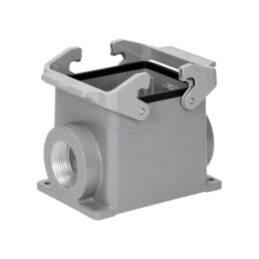 Enclosure for connectors: HDC; size 32B (2 x 16B); Han® B; high