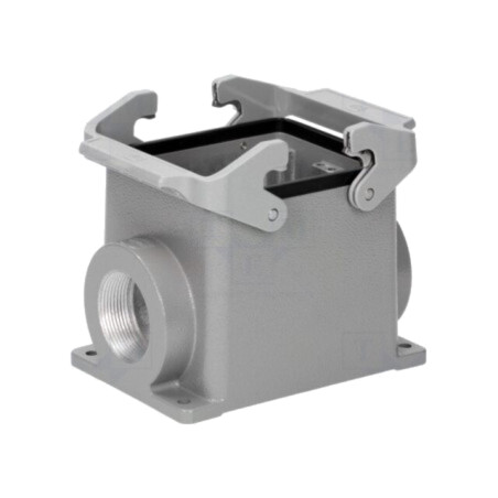 Enclosure for connectors: HDC; size 32B (2 x 16B); Han® B; high