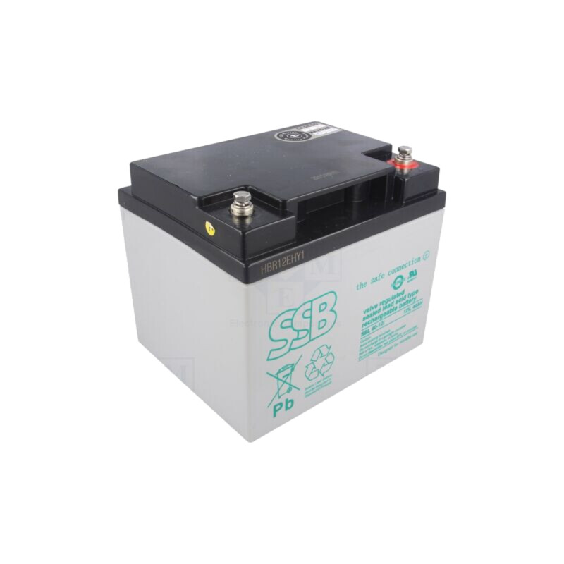 Acumul: plumb-acid; 12V; 40Ah; AGM; nu necesită întreţinere; 13kg Acumul: plumb-acid; 12V; 40Ah; AGM; nu necesită întreţinere; 13kg