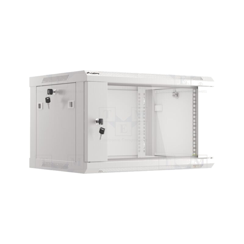 Carcasă: tablou rack; Standard: 19"; 6U; gri; Z: 450mm; X: 600mm