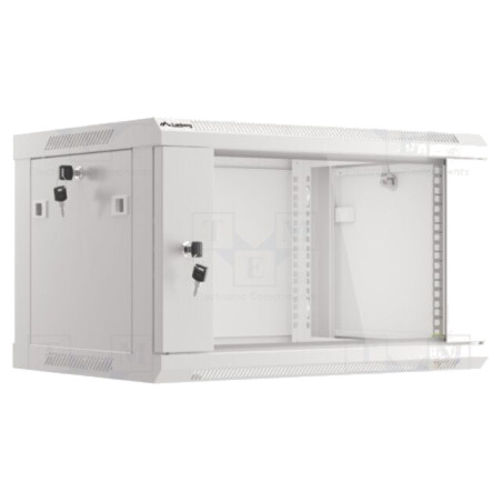 Carcasă: tablou rack; Standard: 19"; 6U; gri; Z: 450mm; X: 600mm
