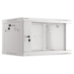 Carcasă: tablou rack; Standard: 19"; 6U; gri; Z: 450mm; X: 600mm