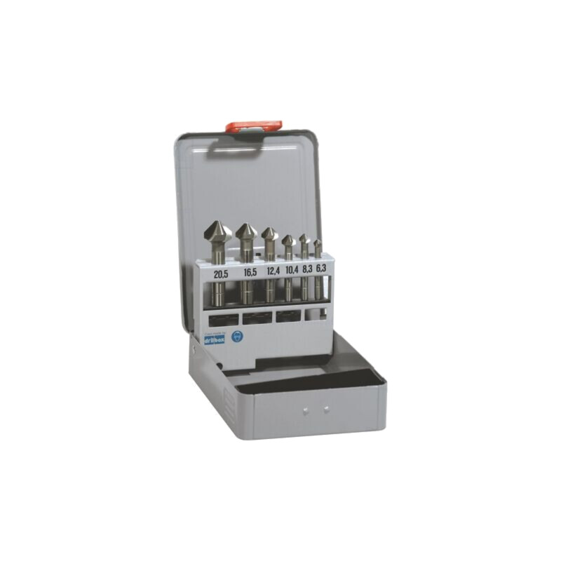 Adâncitor; oţel rapid cu cobalt HSS-Co; 6buc.