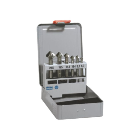 Adâncitor; oţel rapid cu cobalt HSS-Co; 6buc.