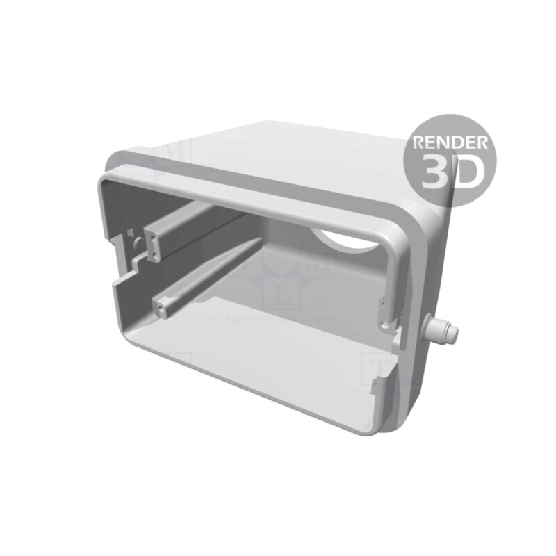 Enclosure for connectors: HDC; size 48B (2 x 24B); for cable