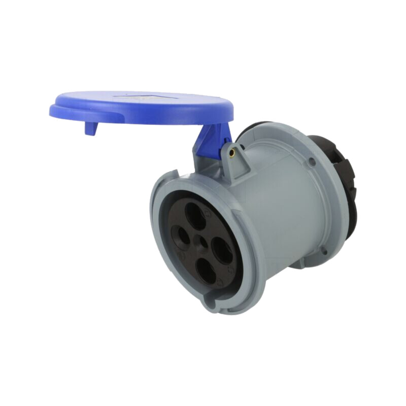Conector: alimentare AC trifazate; IP&S; 63A; 250VAC; soclu; mamă