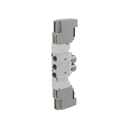 Ventil electromagnetic; 1÷7bar; 5/2 bistabil; aluminiu; IP65