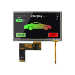 Afişaj: TFT; 7"; 800x480; Ilum: LED; Dim: 165x104x4,7mm; RGB; 3,3VDC