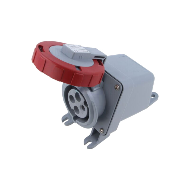 Conector: alimentare AC trifazate; IP&S; 30A; 440V; soclu; mamă Conector: alimentare AC trifazate; IP&S; 30A; 440V; soclu; mamă