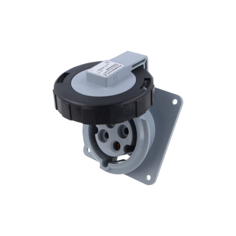 Conector: alimentare AC trifazate; IP&S; 32A; soclu; mamă; PIN: 4 Conector: alimentare AC trifazate; IP&S; 32A; soclu; mamă; PIN: 4