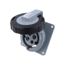 Conector: alimentare AC trifazate; IP&S; 32A; soclu; mamă; PIN: 4