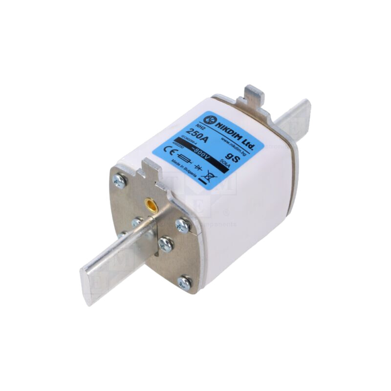 Siguranţă: siguranţă; 250A; 800VAC; gS; industrial; NH2