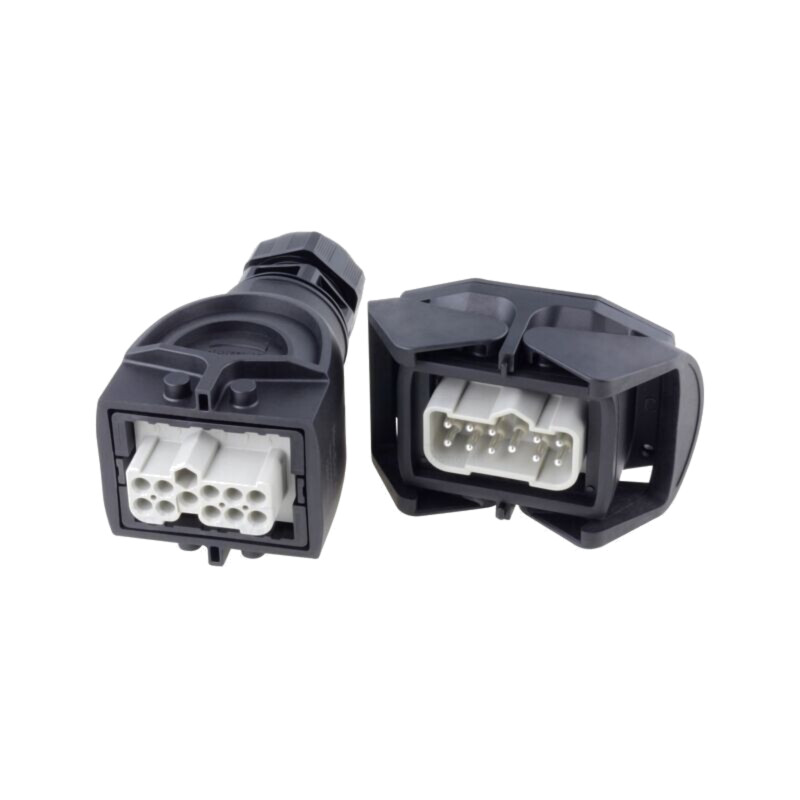 Conector: HDC; tată + mamă; 16A; 500V; Han Kit; PIN: 10; drept; M32 Conector: HDC; tată + mamă; 16A; 500V; Han Kit; PIN: 10; drept; M32