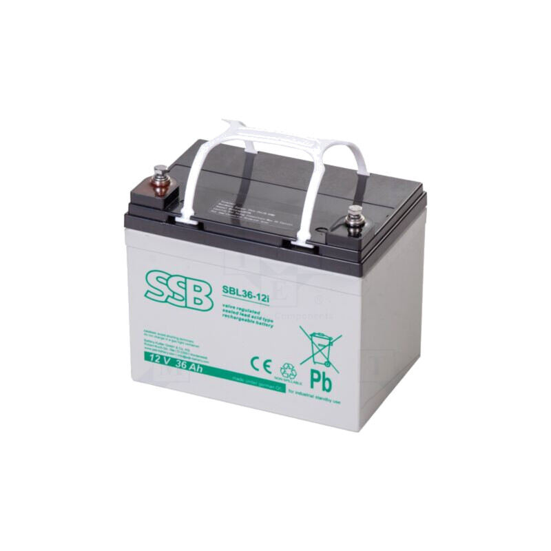 Acumul: plumb-acid; 12V; 36Ah; AGM; 192x130x168mm; Term: şurub M6 Acumul: plumb-acid; 12V; 36Ah; AGM; 192x130x168mm; Term: şurub M6