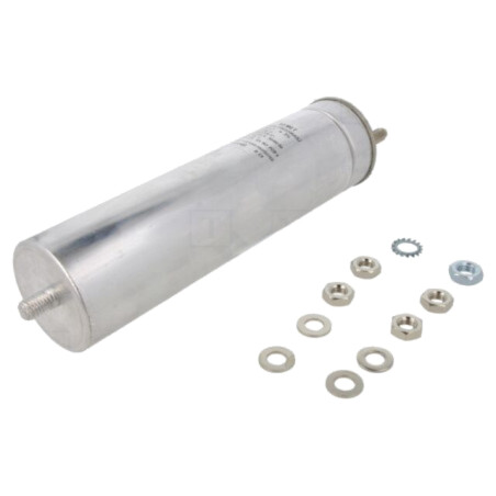 Condensator: cu polipropilenă; 320uF; Term: şuruburi M10; ESR: 2mΩ