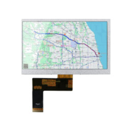 Afişaj: TFT; 7"; 800x480; Ilum: LED; Dim: 165x104x3,5mm; RGB; 3,3VDC