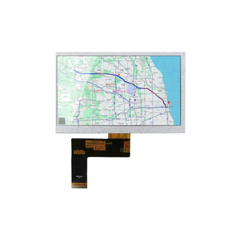 Afişaj: TFT; 7"; 800x480; Ilum: LED; Dim: 165x104x3,5mm; RGB; 3,3VDC Afişaj: TFT; 7"; 800x480; Ilum: LED; Dim: 165x104x3,5mm; RGB; 3,3VDC