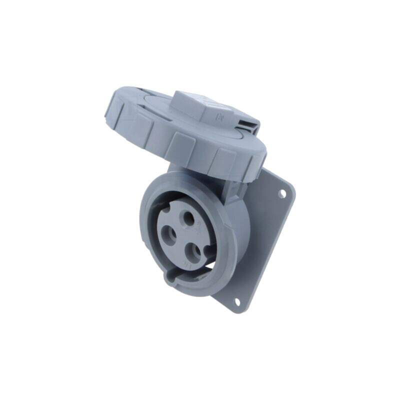 Conector: alimentare AC trifazate; IP&S; 32A; soclu; mamă; PIN: 3