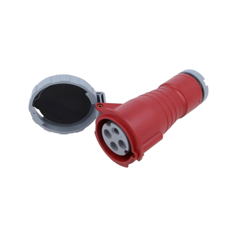 Conector: alimentare AC trifazate; IP&S; 32A; 440V; mufă; mamă