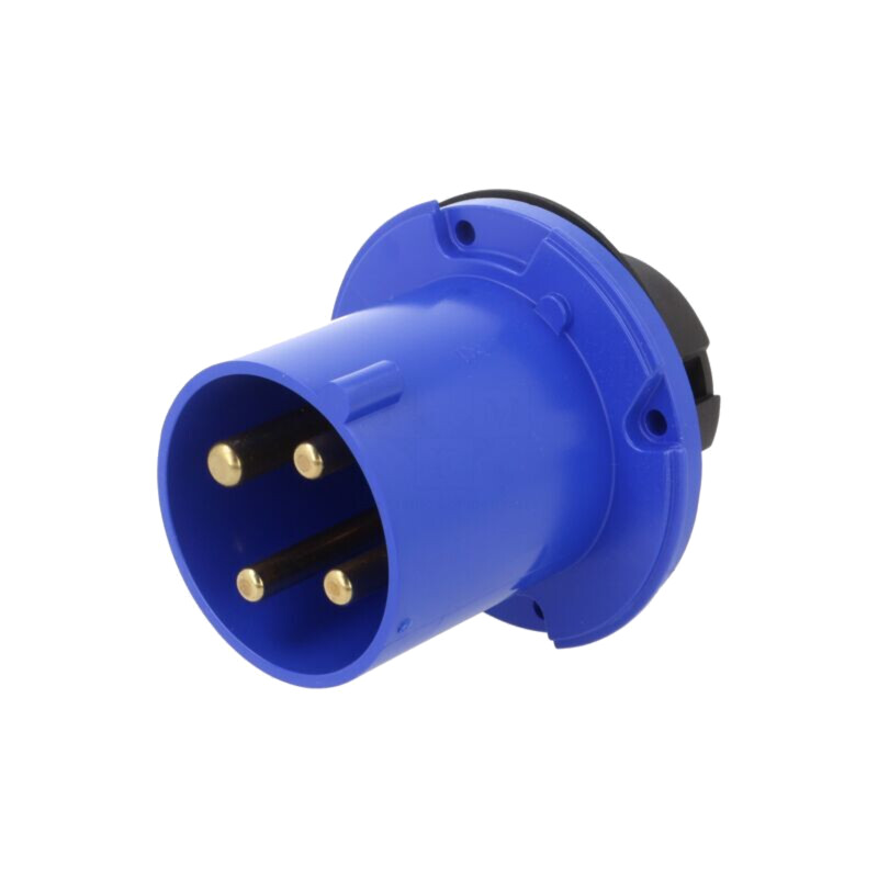 Conector: alimentare AC trifazate; IP&S; 63A; 250V; 250VAC; soclu Conector: alimentare AC trifazate; IP&S; 63A; 250V; 250VAC; soclu