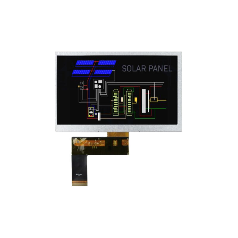 Afişaj: TFT; 7"; 800x400; Ilum: LED; Dim: 165x104x5,25mm; RGB; 3,3VDC Afişaj: TFT; 7"; 800x400; Ilum: LED; Dim: 165x104x5,25mm; RGB; 3,3VDC