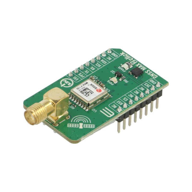 Click board; placă prototip; Comp: MAX-F10S; GNSS,GPS; 3,3VDC