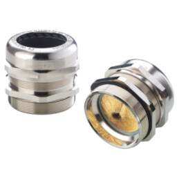 Garnitură de etanşare; cu împământare; M63; 1,5; IP68; alamă