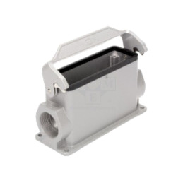 Enclosure for connectors: HDC; size 24B; Han® HMC; IP65; M32